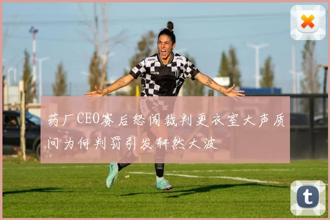 药厂CEO赛后怒闯裁判更衣室大声质问为何判罚引发轩然大波